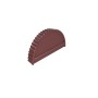_Заглушка конька полукруглого